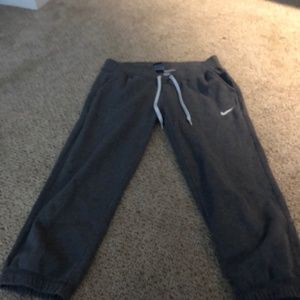 Women's Gray Nike Sweatpants
